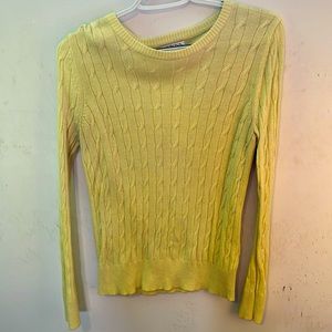 Women’s Yellow Merona Medium Sweater